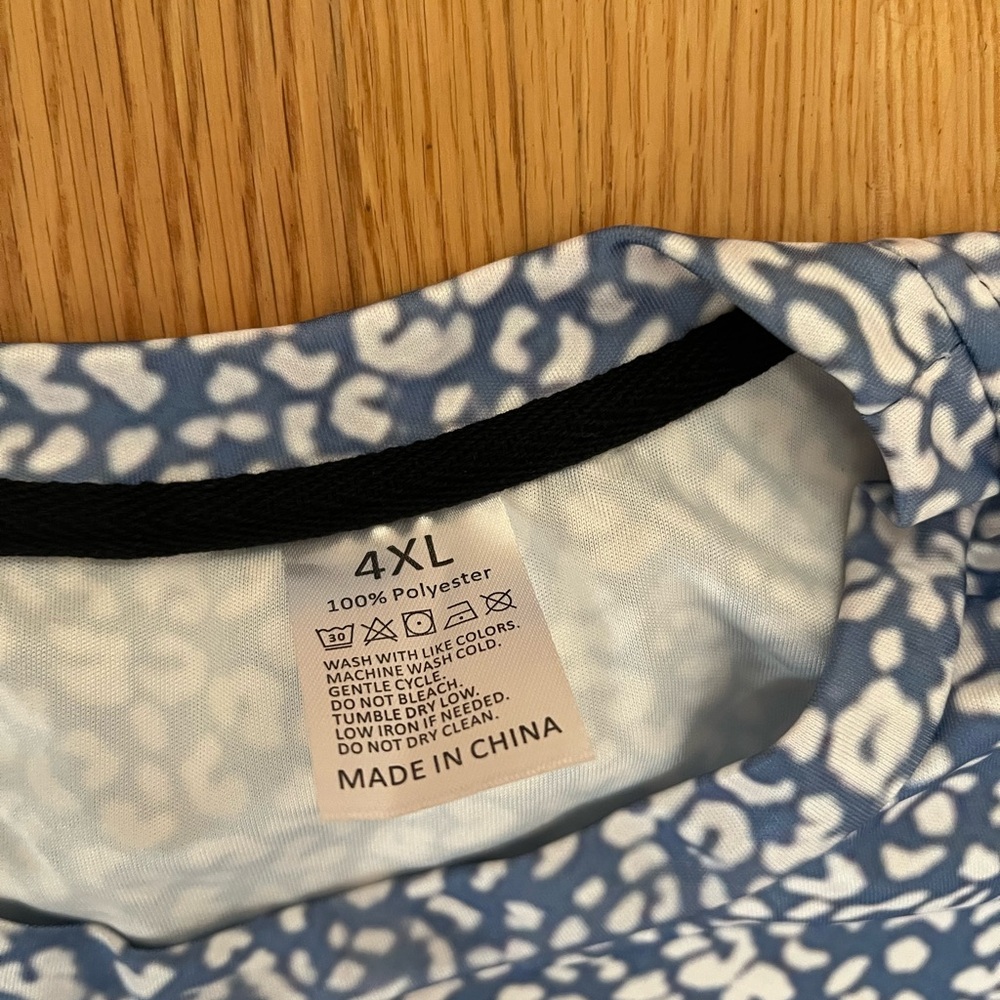Blue Patterned Shirt - Picture 2 of 2